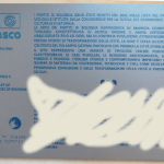 UNESCO World Heritage site plaque in Bologna, translation deleted