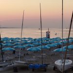 Rimini beach scene